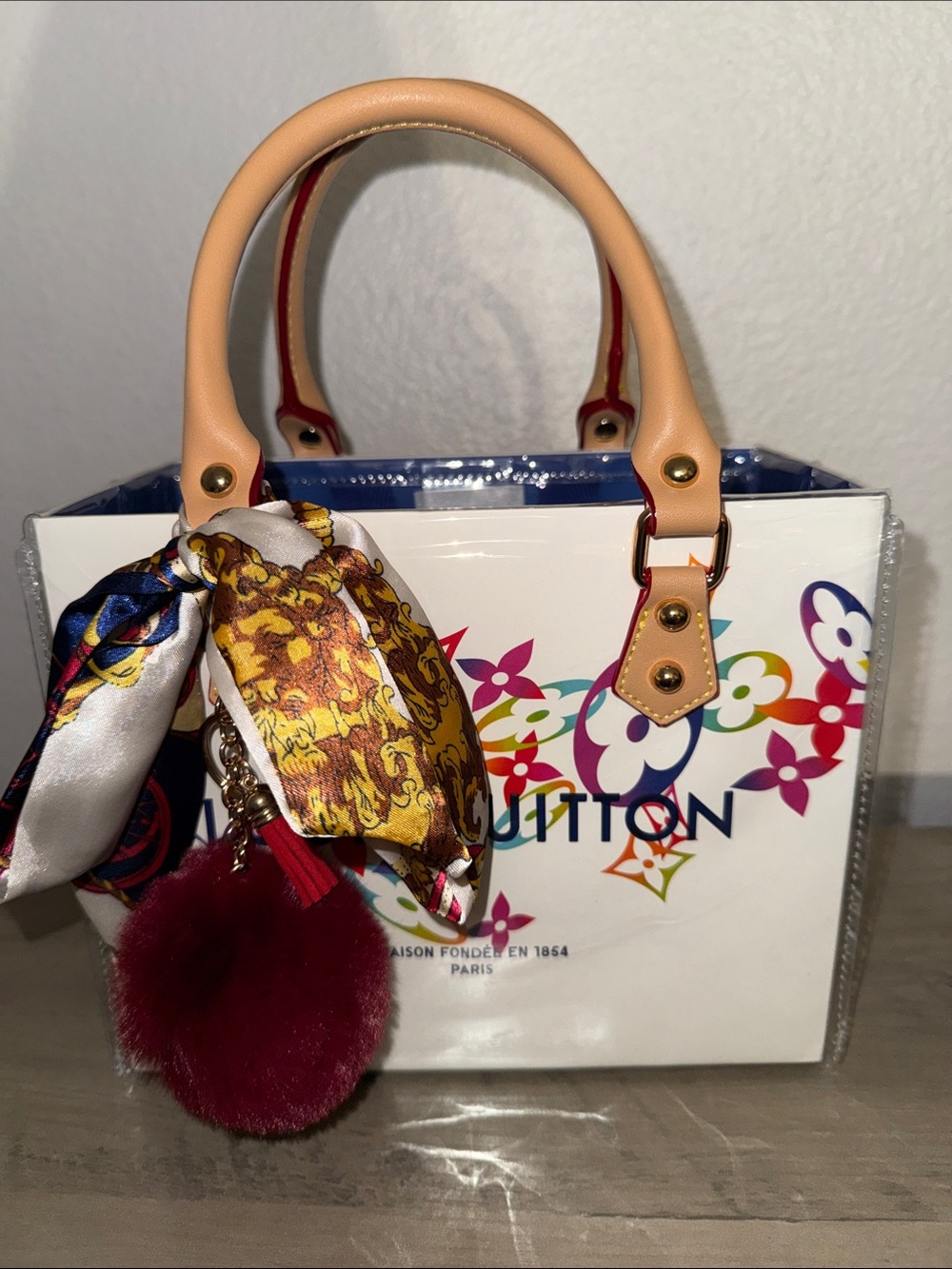 Louis Vuitton Multicolor Monogram Tote with Handles